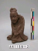 陶塑  老人踞坐像藏品圖，第2張
